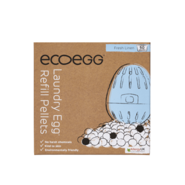 Ecoegg® pesupesemis muna täidisgraanulid värske pesu lõhnaga