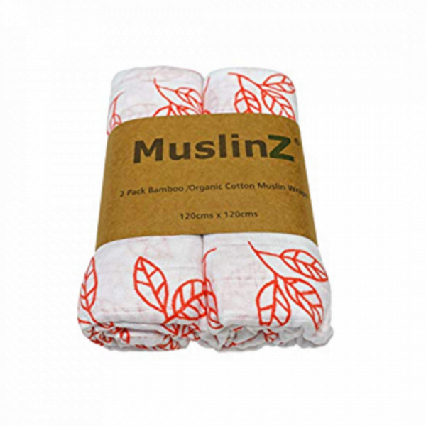 MuslinZ® bambus/puuvilla musliintekk 120x120cm (2tk)