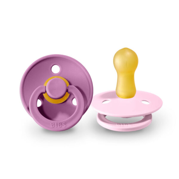 BIBS Colour Round lutt 2tk - Lavender / Baby Pink