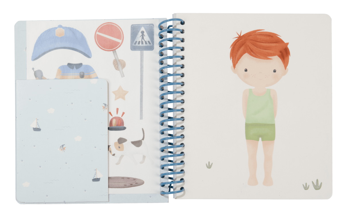 Little Dutch raamat "Pane riidesse Jim & sõbrad" - Image 9